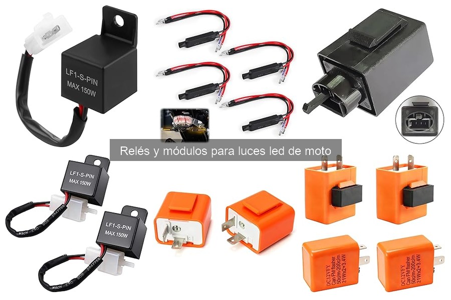 Errores comunes al instalar relés LED en motos