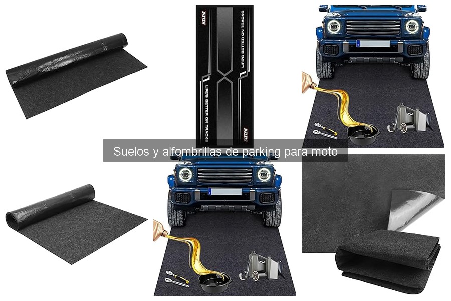 Errores comunes al usar alfombrillas de parking para motos