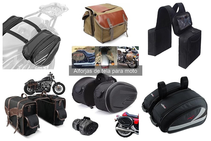Errores comunes al usar alforjas de tela para moto