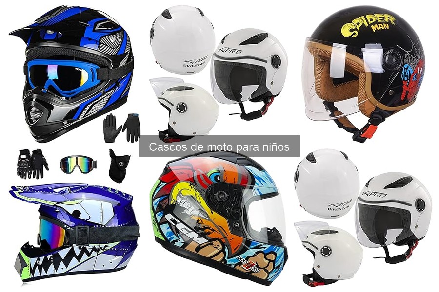 Errores comunes al usar cascos de moto para niños