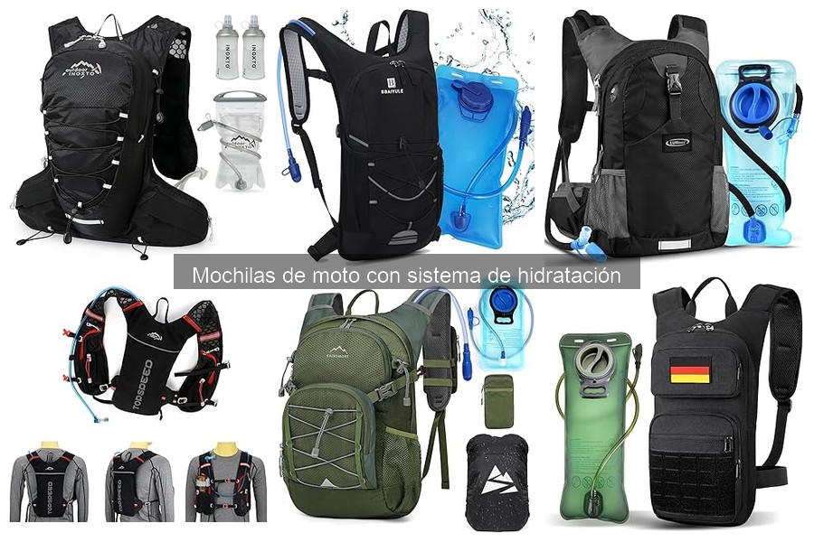 Errores comunes al usar mochilas de moto con hidratación