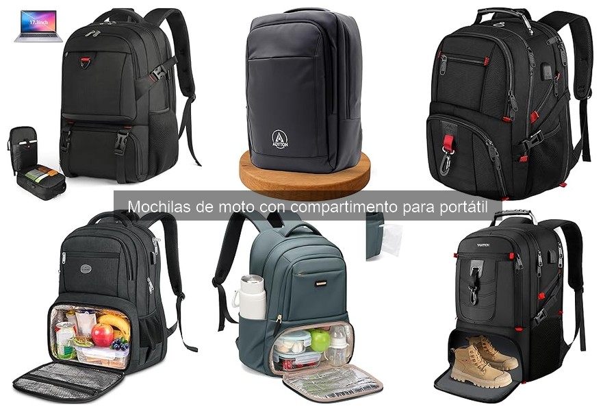 Errores comunes al usar mochilas de moto para portátiles