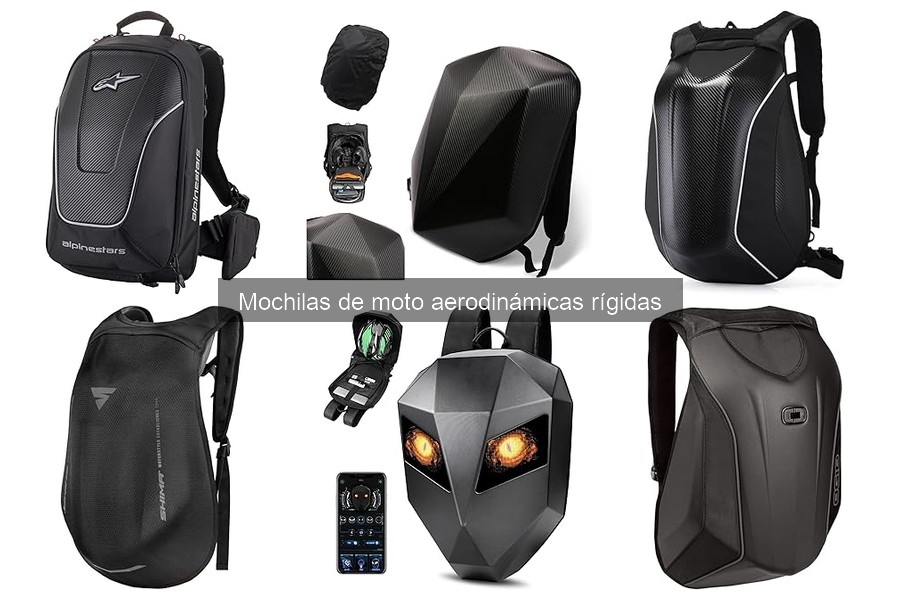 Errores comunes al usar mochilas rígidas en moto