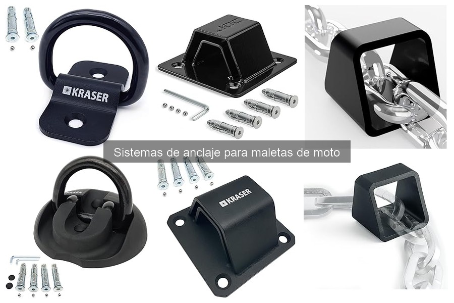 Errores comunes al usar sistemas de anclaje para maletas de moto