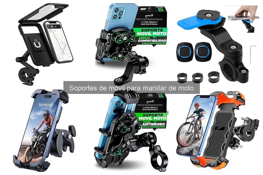 Errores comunes al usar soportes de móvil en la moto