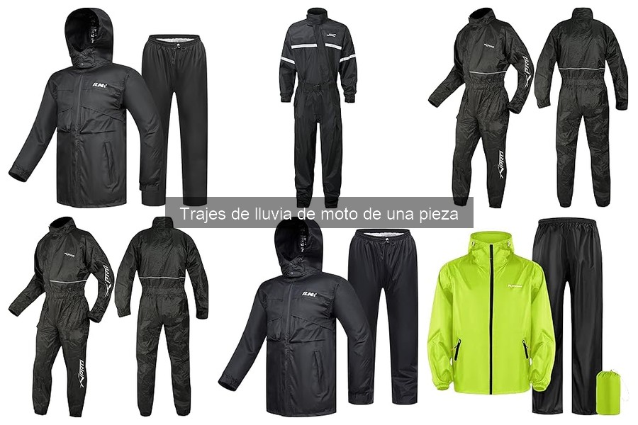 Errores comunes al usar traje de lluvia de moto de una pieza