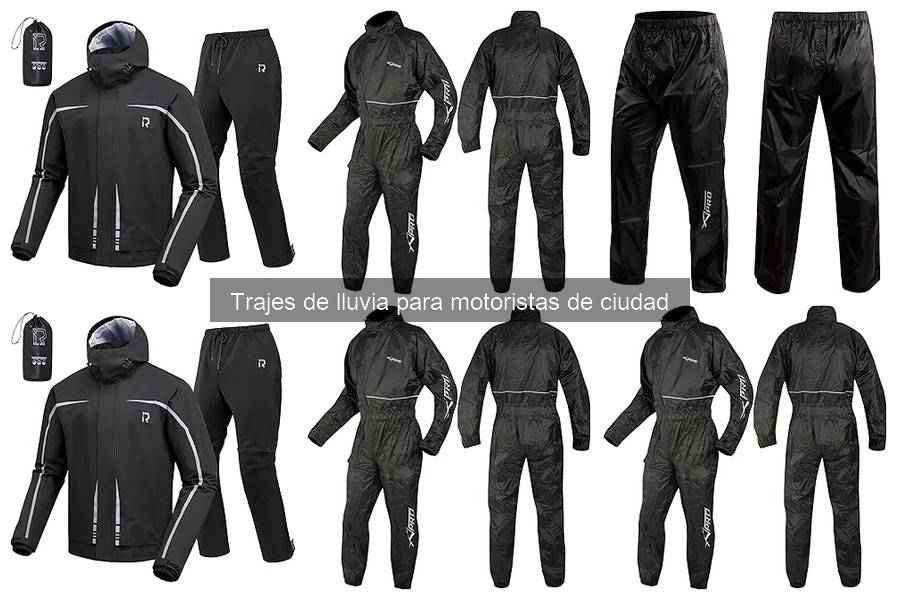 Errores comunes al usar trajes de lluvia para motoristas