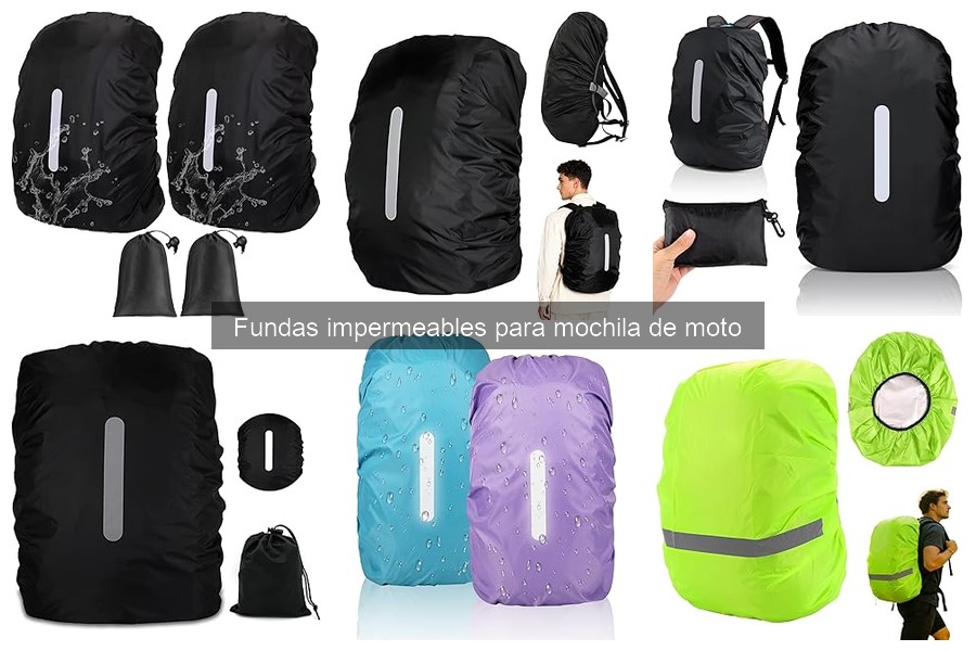 Errores comunes con fundas impermeables para mochila de moto