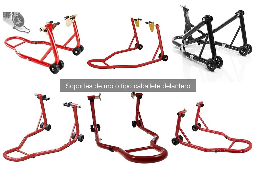 Errores comunes con soportes tipo caballete delantero de moto