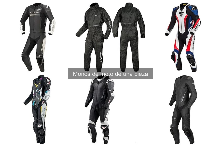 ¿Es necesario usar un mono de moto de una pieza?