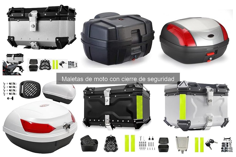 Evita estos errores con maletas de moto con cierre de seguridad