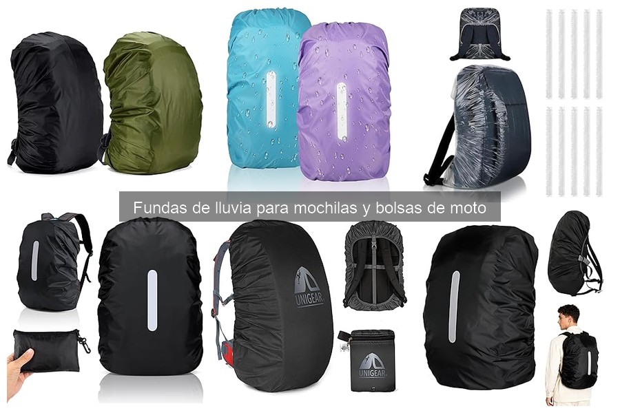 Fundas de lluvia para mochilas: ¿qué son y por qué usarlas?