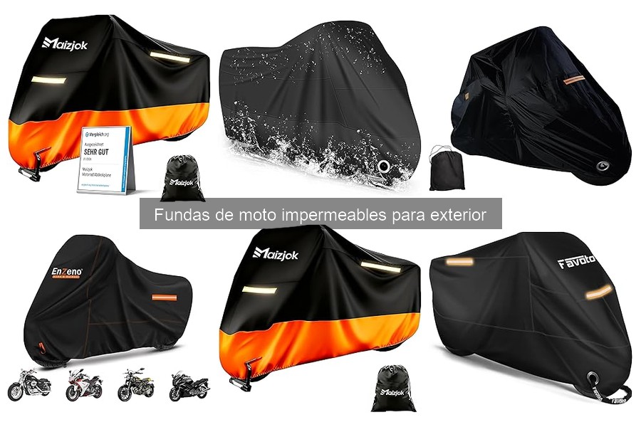 Fundas de moto impermeables económicas vs. alta gama