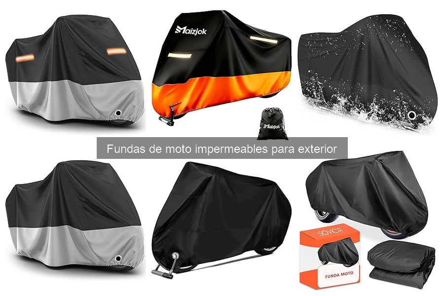 Fundas de moto impermeables según el clima | Guía 2023