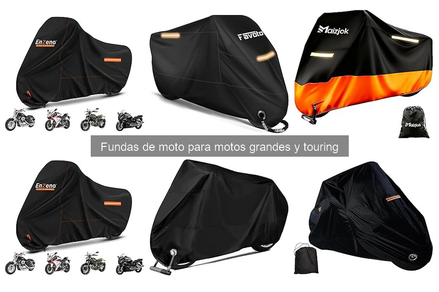 Fundas de moto: Tipos y beneficios para tu moto grande
