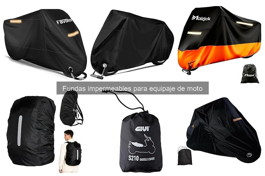 Fundas Impermeables para Equipaje de Moto: Tipos y Usos