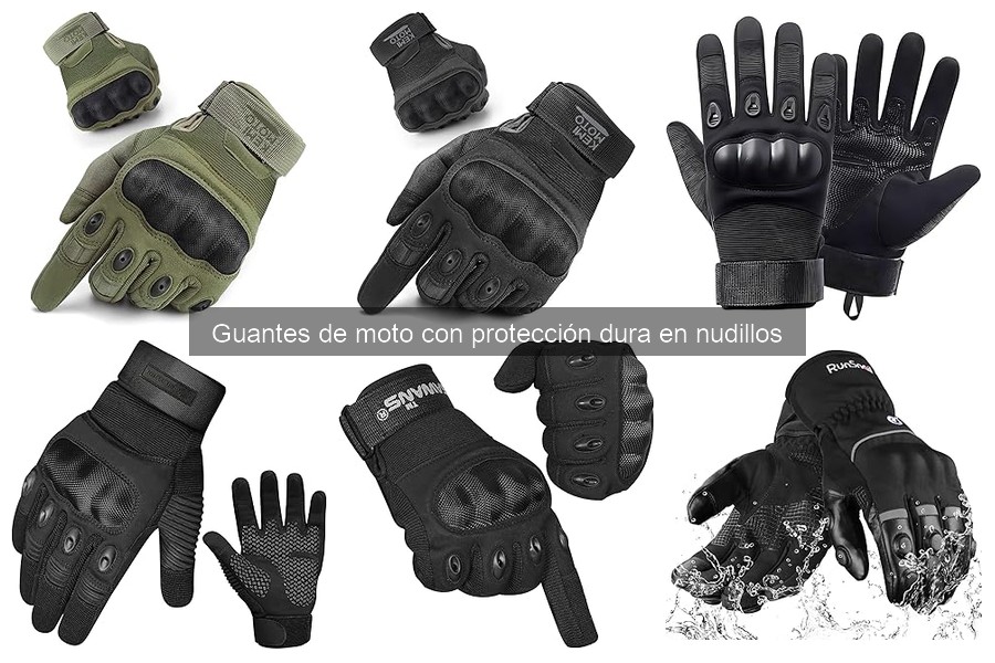 Guantes de moto con protección dura baratos: ¿dónde comprarlos?