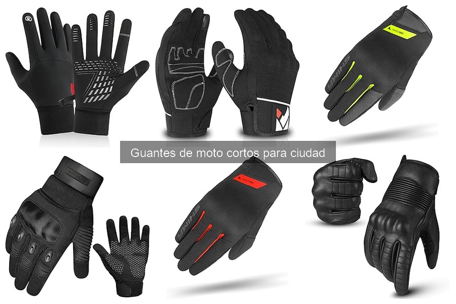 Guantes de moto cortos para ciudad: características y ventajas