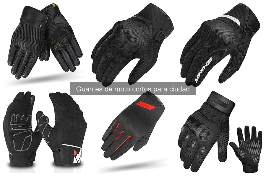 Guantes de moto cortos vs. largos: ¿Qué elegir para la ciudad?