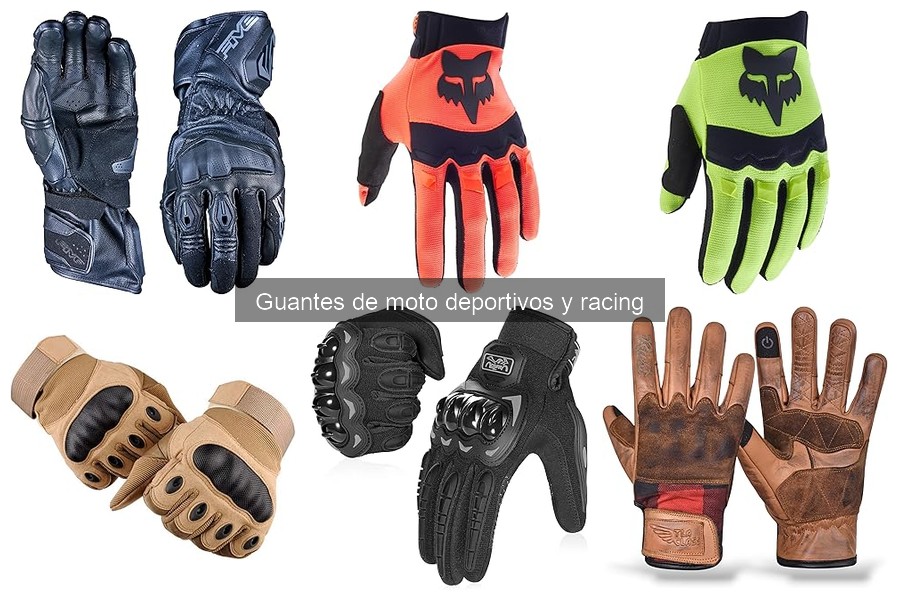 Guantes de Moto Deportivos y Racing: Características y Beneficios