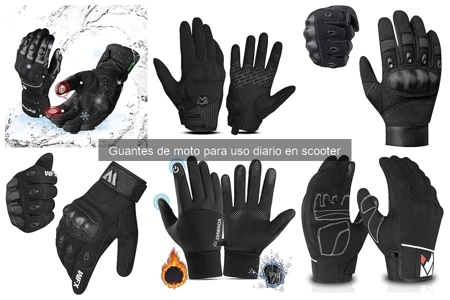 Guantes de moto para uso diario: características esenciales