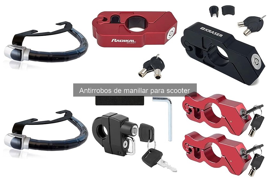 Guía de compra de antirrobos de manillar para scooters