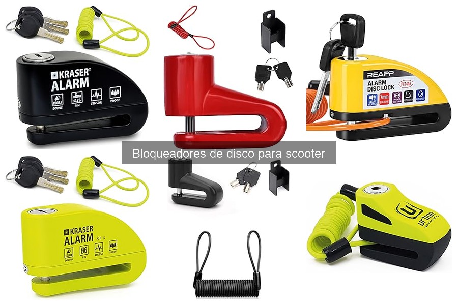 Guía de compra de bloqueadores de disco para scooter
