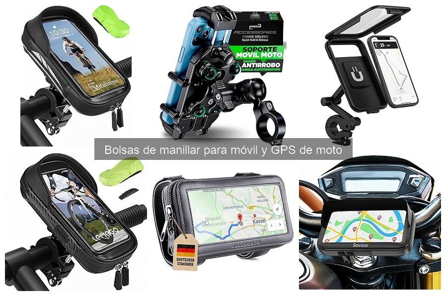 Guía de compra de bolsas de manillar para moto