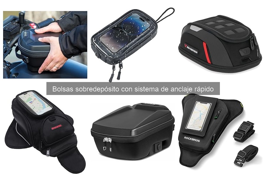 Guía de compra de bolsas sobredepósito con anclaje rápido