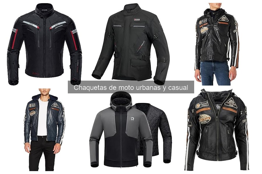 Guía de compra de chaquetas de moto urbanas