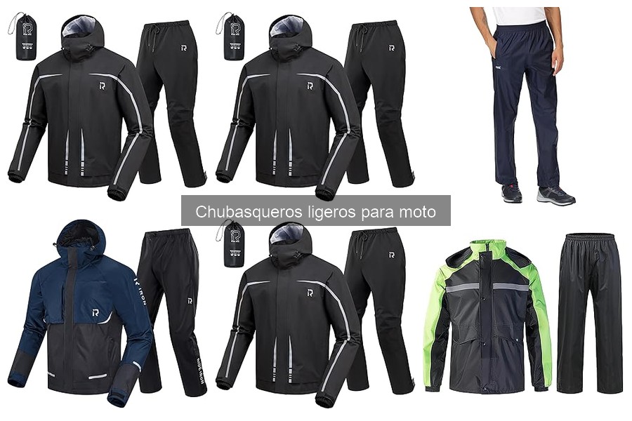 Guía de compra de chubasqueros ligeros para moto
