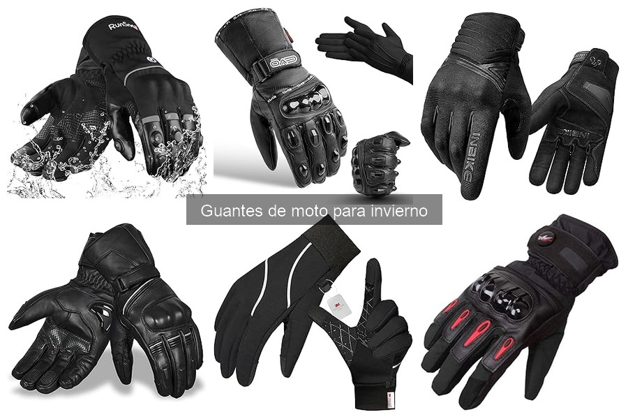 Guía de compra de guantes de moto para invierno