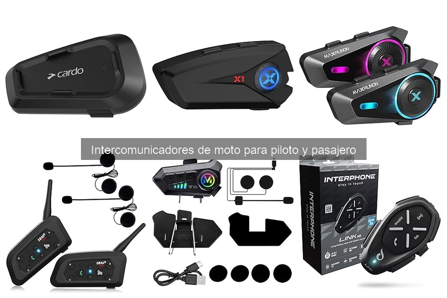 Guía de compra de intercomunicadores de moto eficientes