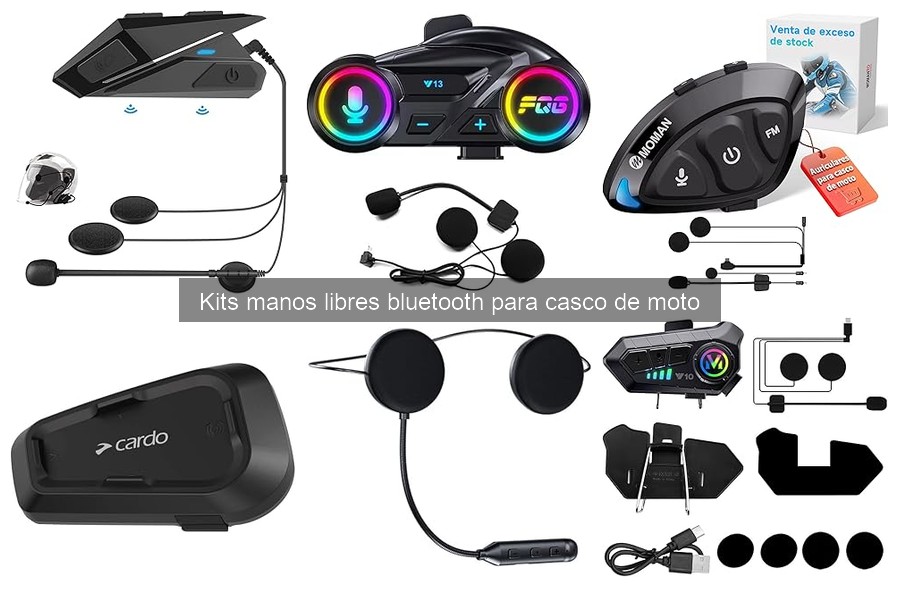 Guía de compra de kits manos libres bluetooth para moto