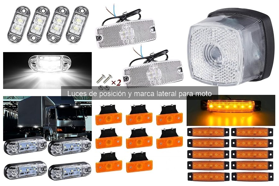 Guía de compra de luces de posición y marca lateral para moto