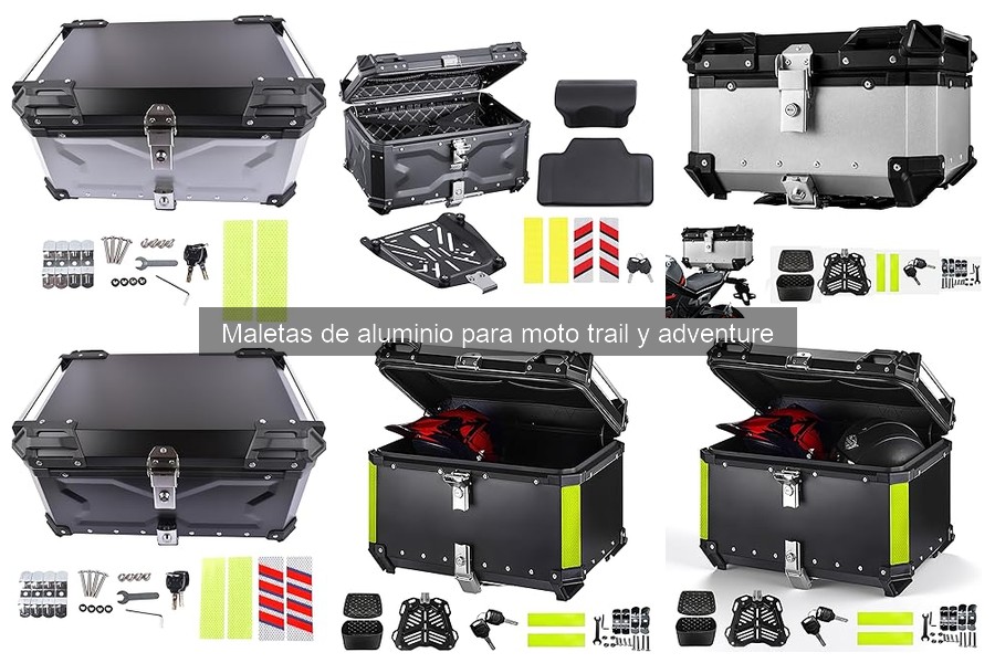 Guía de compra de maletas de aluminio para motos trail