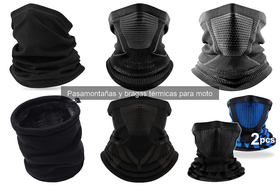 Guía de compra de pasamontañas térmicos para moto