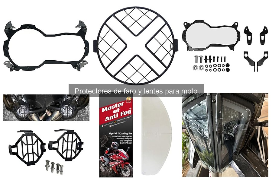 Guía de compra de protectores de faro para motos