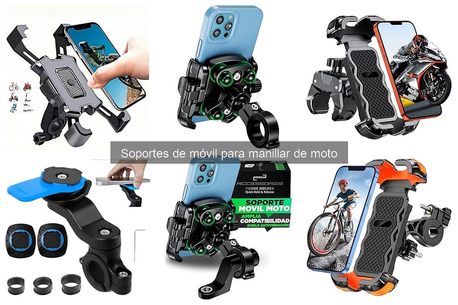 Guía de compra de soportes de móvil para manillar de moto