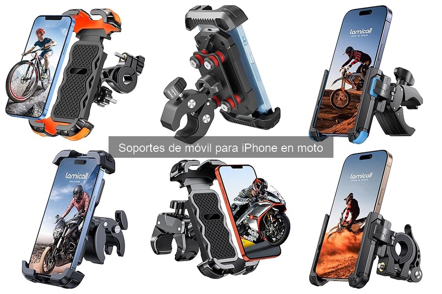 Guía de compra de soportes para iPhone en moto