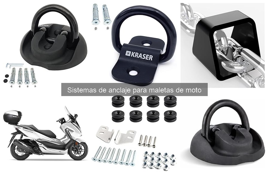 Guía de compra: sistemas de anclaje para maletas de moto