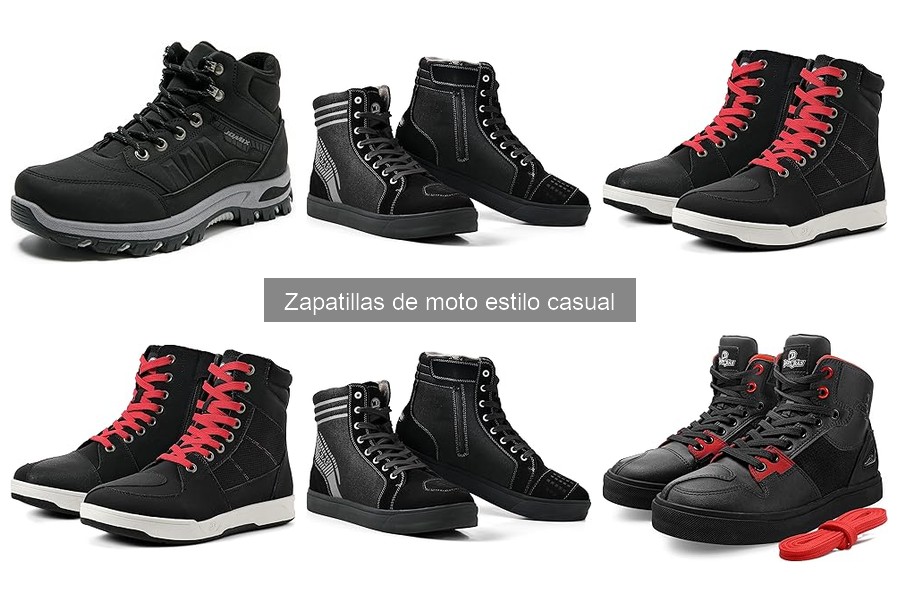 Guía de compra: Zapatillas de moto estilo casual