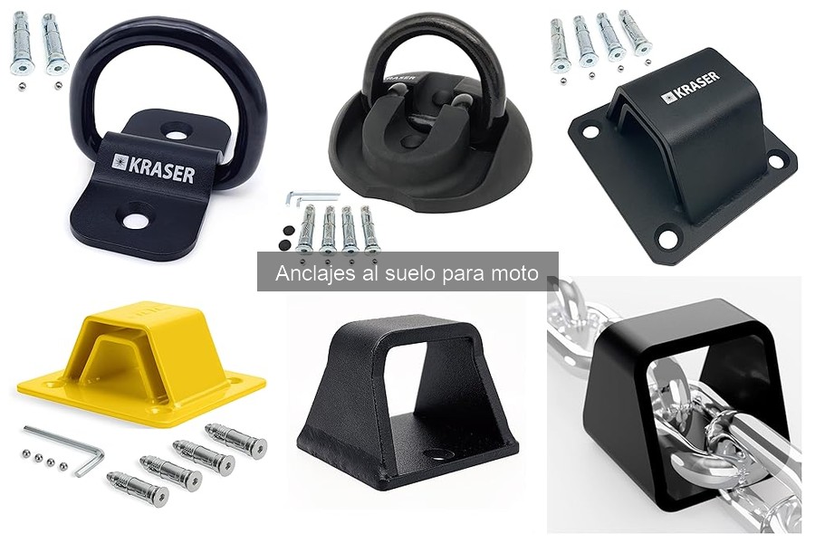 Guía de Instalación de Anclajes al Suelo para Motos