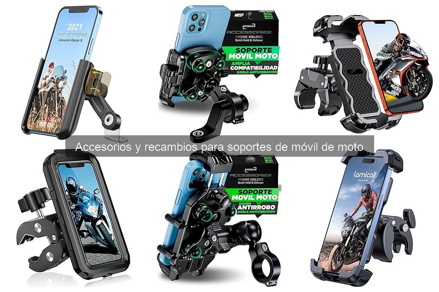 Guía de Instalación de Soportes de Móvil para Moto
