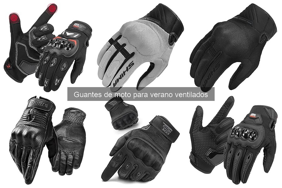 Guía de tallas para guantes de moto de verano: cómo elegir