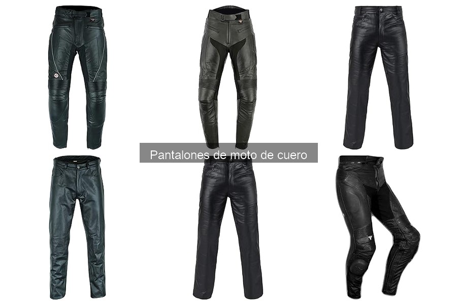 Guía para comprar pantalones de moto de cuero de segunda mano
