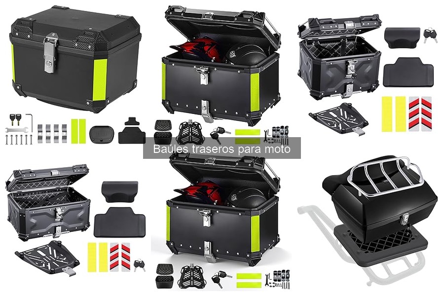 Guía para Comprar un Baúl Trasero para Moto: Selecciona el Adecuado