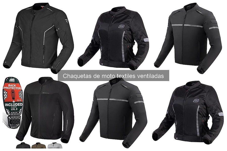 Guía para elegir chaquetas de moto textiles ventiladas