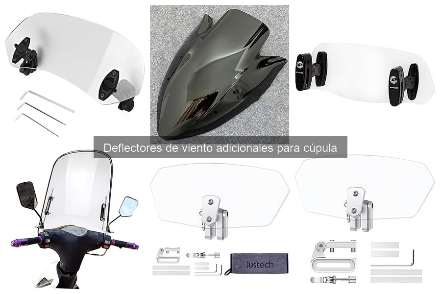 Guía para elegir el deflector de viento ideal para tu moto