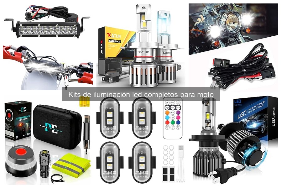 Guía para elegir el mejor kit de iluminación LED para tu moto